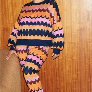 Never Fully Dress Knitted Lounge Wear Set